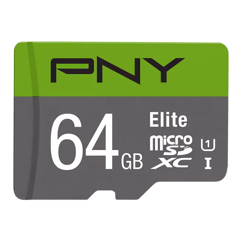 مموری کارت microSD پی ان وای Elite Class10 U1 ظرفیت 64 گیگابایت