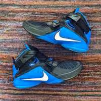 کفش بسکتبال نایک لبرون مشکی -آبی Nike Lebron Soldier Black- Blue