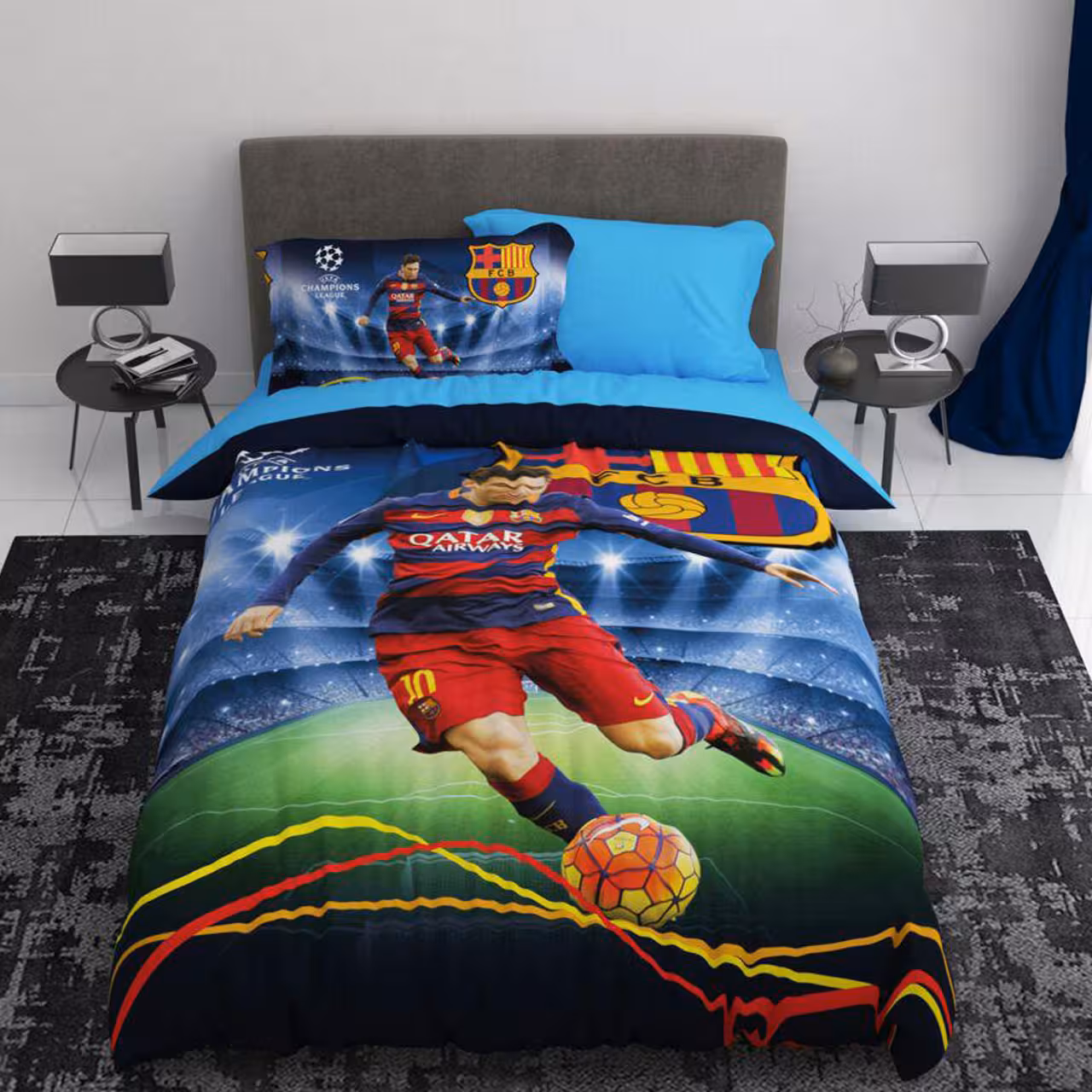 سرویس لحاف روتختی ترکسان کد D30 یکنفره 4 تکه