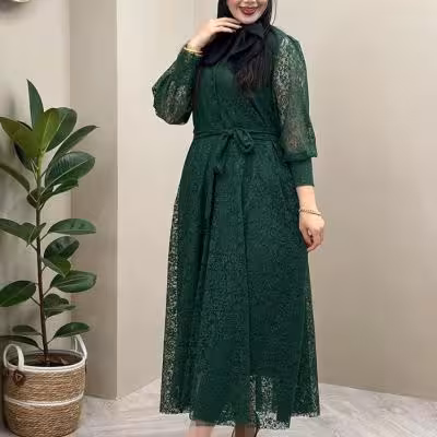 پیراهن مهمانی زنانه گیپور مدل پیراهن مدل درافشان