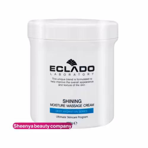 کرم ماساژ رطوبت‌رسان شاینینگ 800 گرمی اکلادو