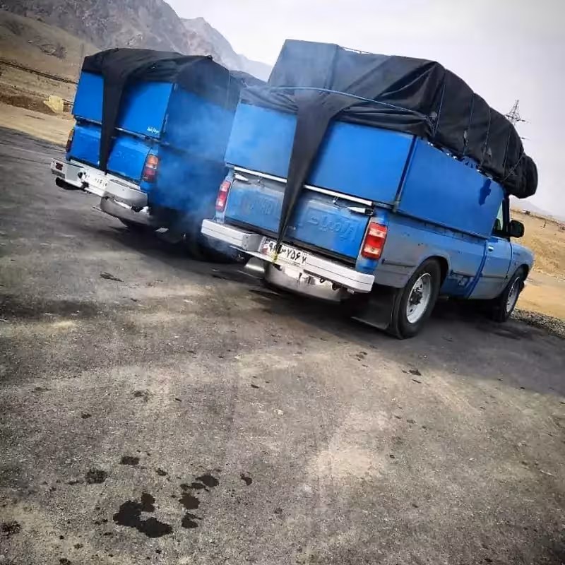 چادر نیسان برزنتی 35 در 45 پنبه ای3لا 6لا ضدآب وانت، خاور، کامیون