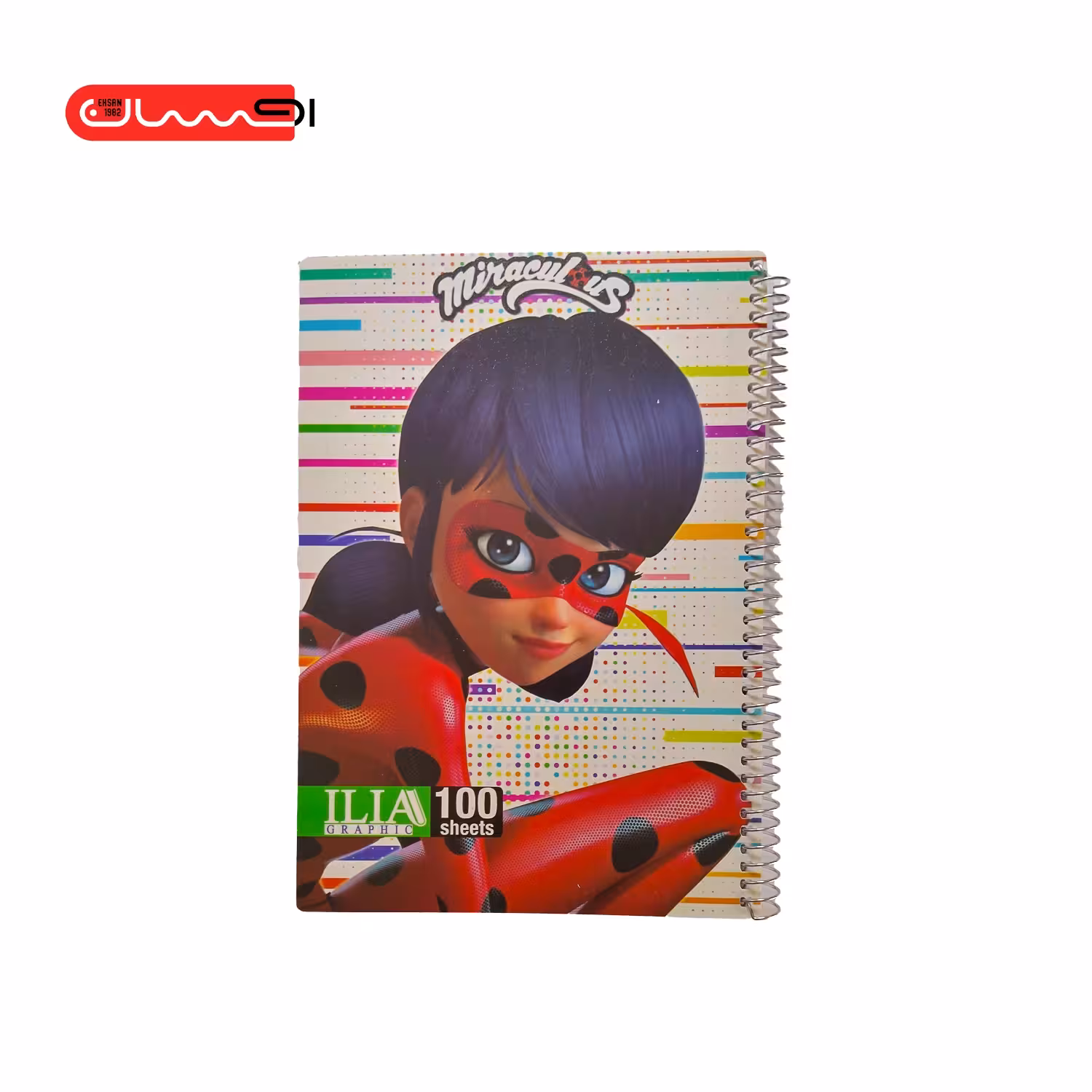 دفتر نقاشی 100 برگ سیمی فانتزی ILIA کد 117