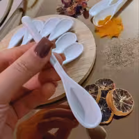 قاشق ادویه پلاستیکی بسته 10عددی پیمانه ادویه