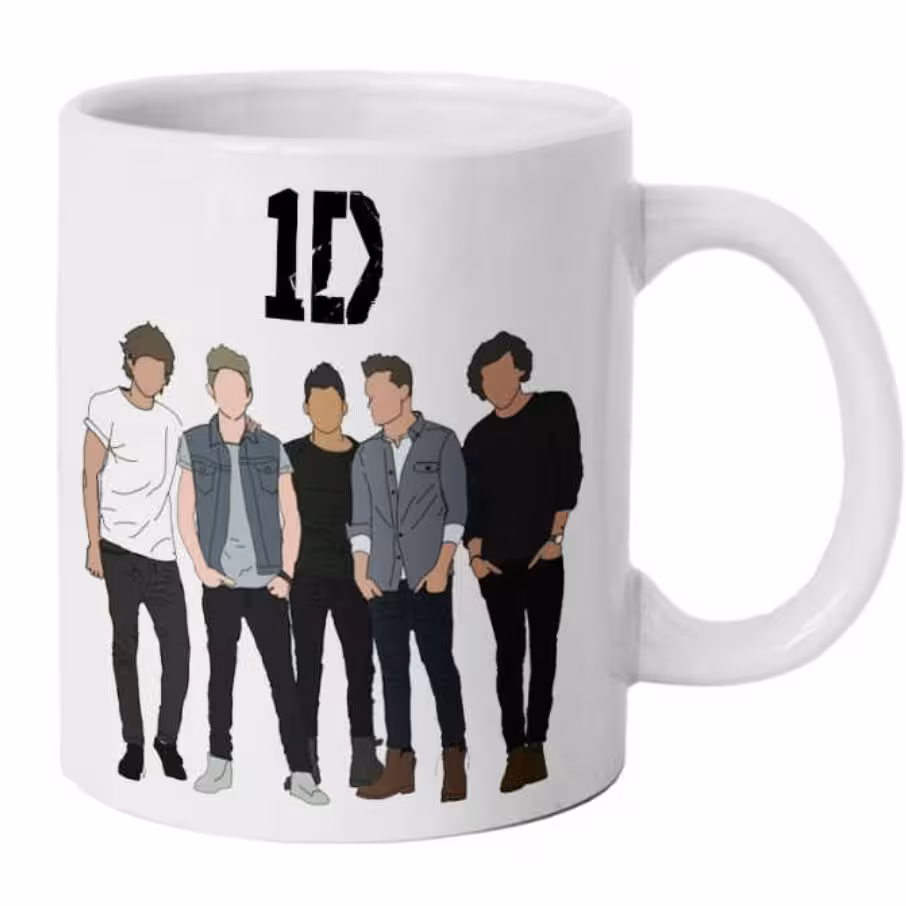 ماگ طرح one direction کد411