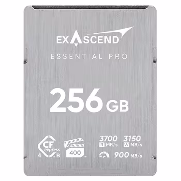 کارت حافظه CFexpress B اکساسند Exascend Essential Pro CFexpress 4.0 Type B 256GB 3/700MB/S