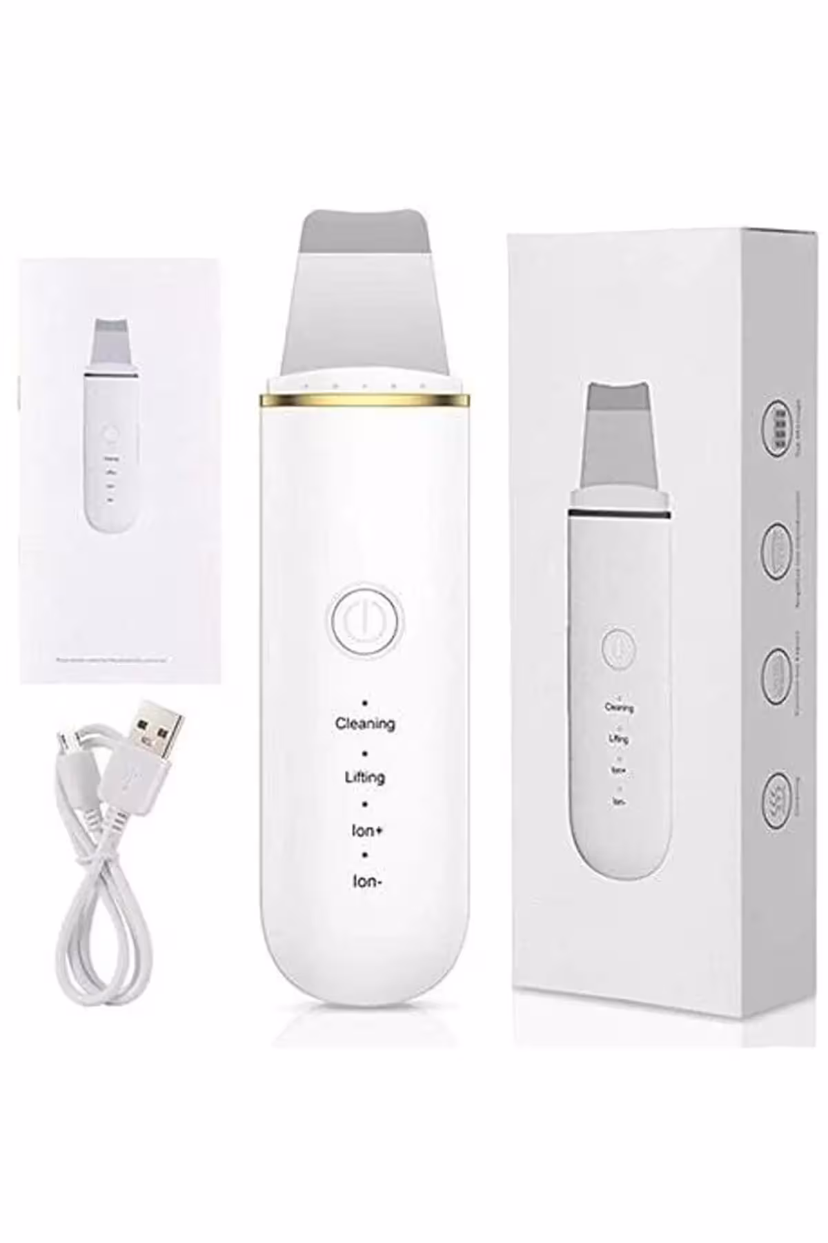 اسپاتول اولتراسونیک دستگاه پاکسازی جوش های سیاه پوست - 6514