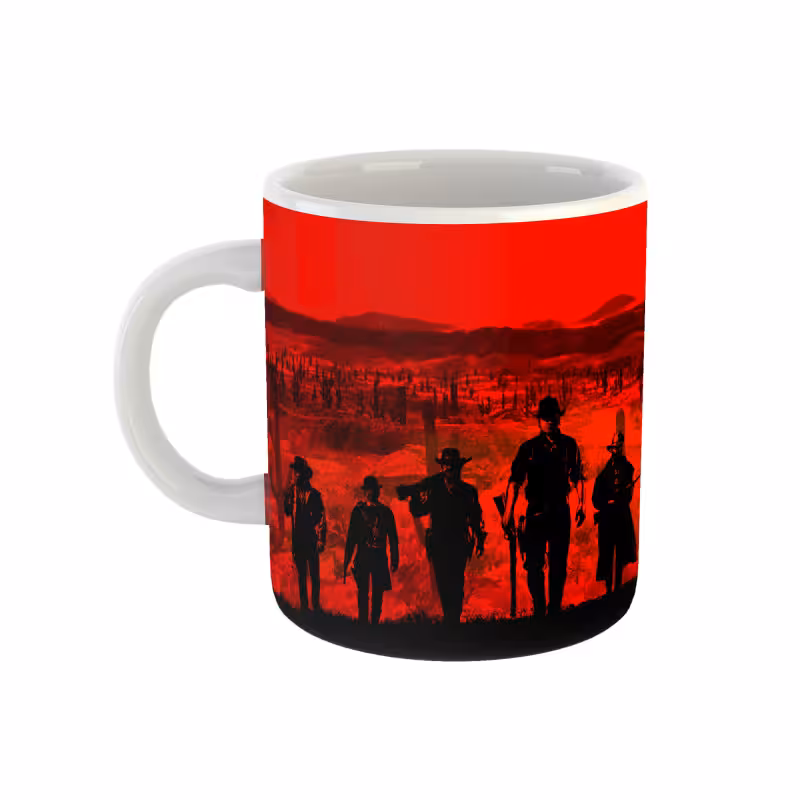 خرید ماگ-لیوان  red dead redemption کد 03