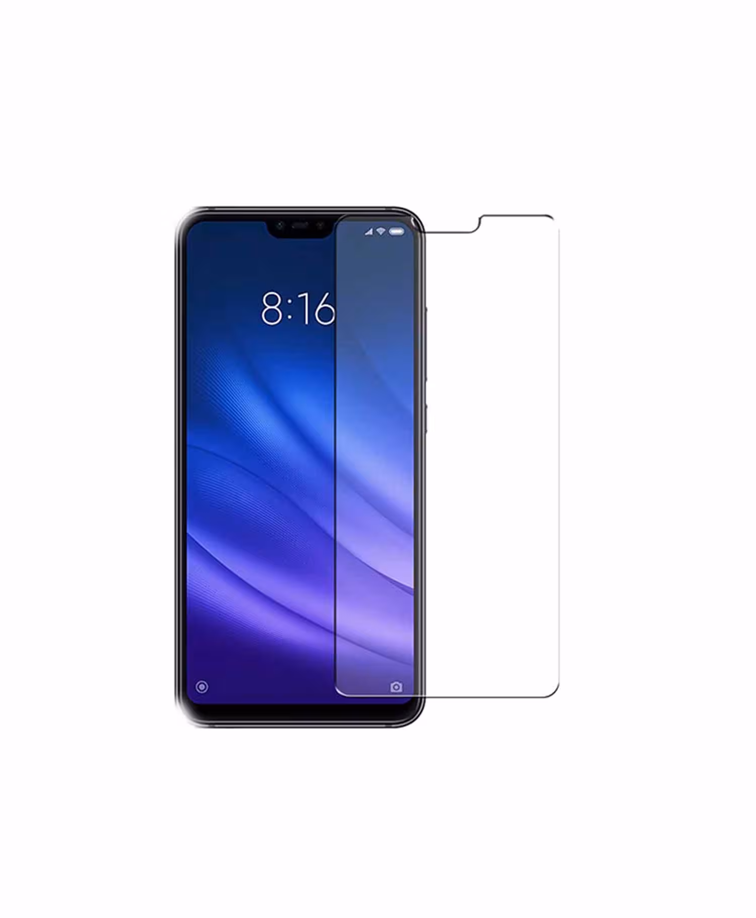 گلس محافظ صفحه گوشی شیائومی Xiaomi Mi 8 Lite