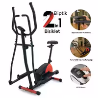 دوچرخه الپتیکال ورزشی دو کاره برند Kochler ترکیه با سنسور ضربان قلب