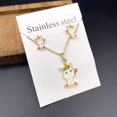 نیم ست استیل بچه گانه