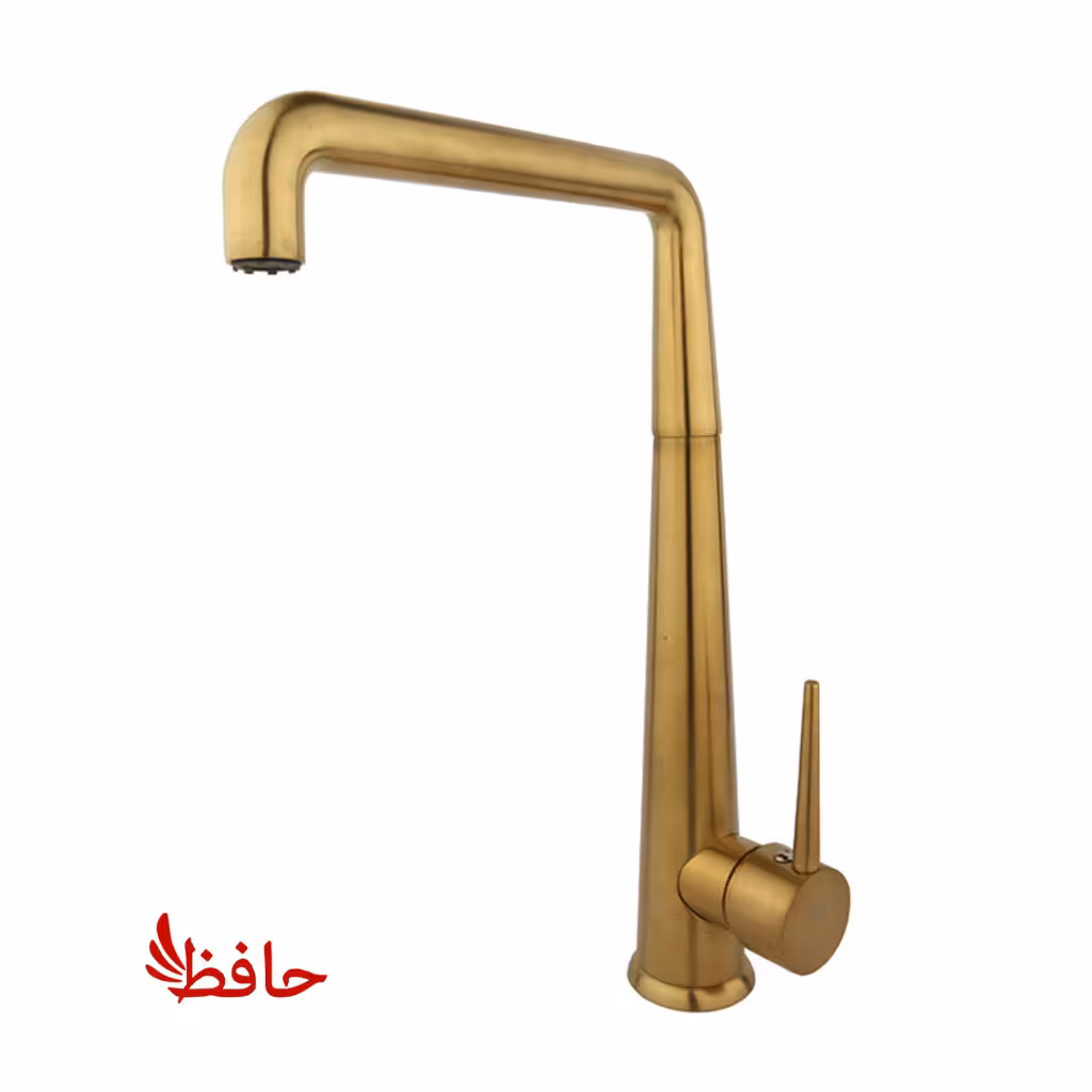 شیر ظرفشویی راسان مدل شرلین طلایی مات