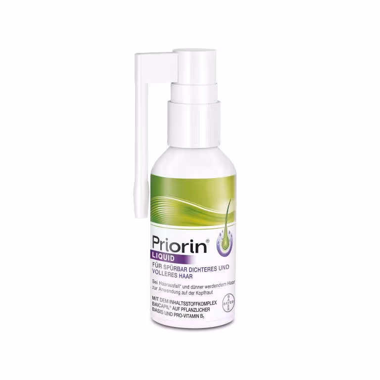 محلول ضد ریزش مو بایر مدل پریورین لیکوئید حجم 50 میلی لیتر  Priorin Liquid