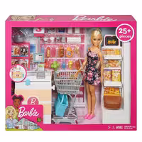 عروسک برند باربی (Barbie) مدل سوپر مارکت