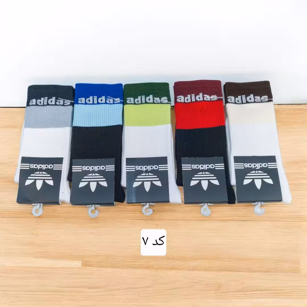 جوراب ساقدار کش انگلیسی فانتزی پنبه ترک کد7