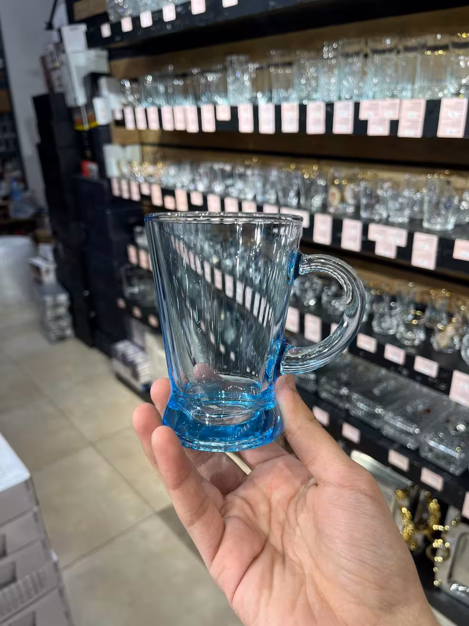 فنجان هیبلی آبی پاشاباغچه