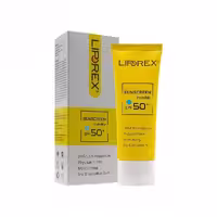 کرم ضدآفتاب SPF50 پوست خشک و حساس لیپورکس ( بژ طبیعی )