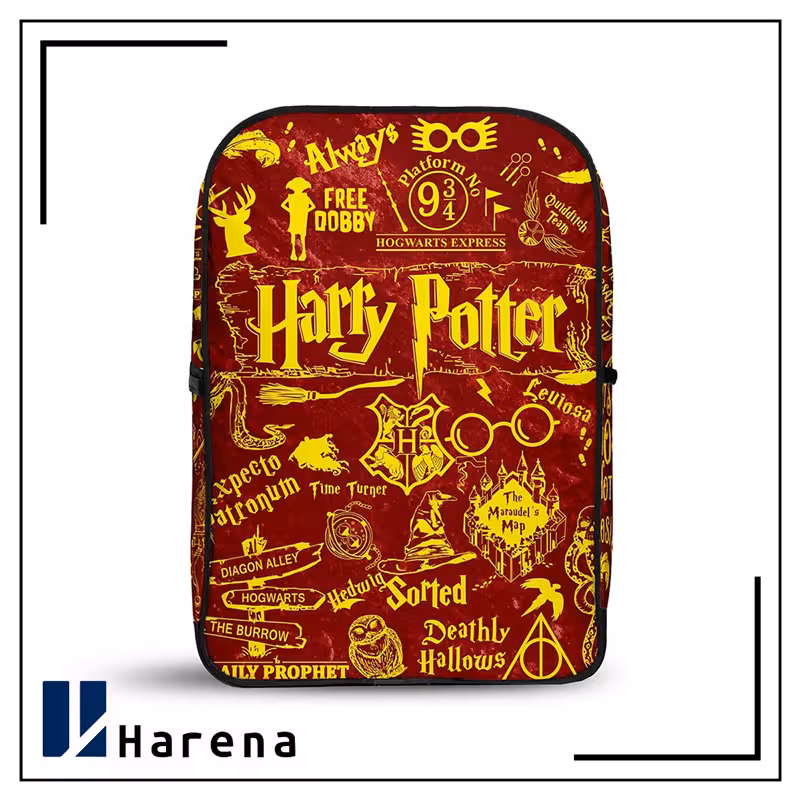 کوله پشتی مخمل هری پاتر