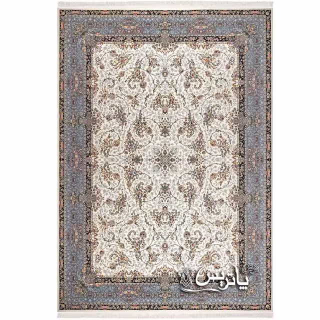 فرش پاتریس پیچک کرم 1200 شانه