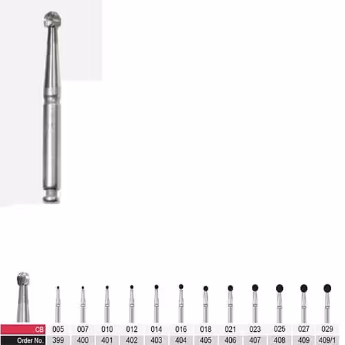 فرز کارباید دسته 22mm (جهت استفاده آنگل) – VerDent - فروشگاه تخصصی دندانپزشکی سپیرا