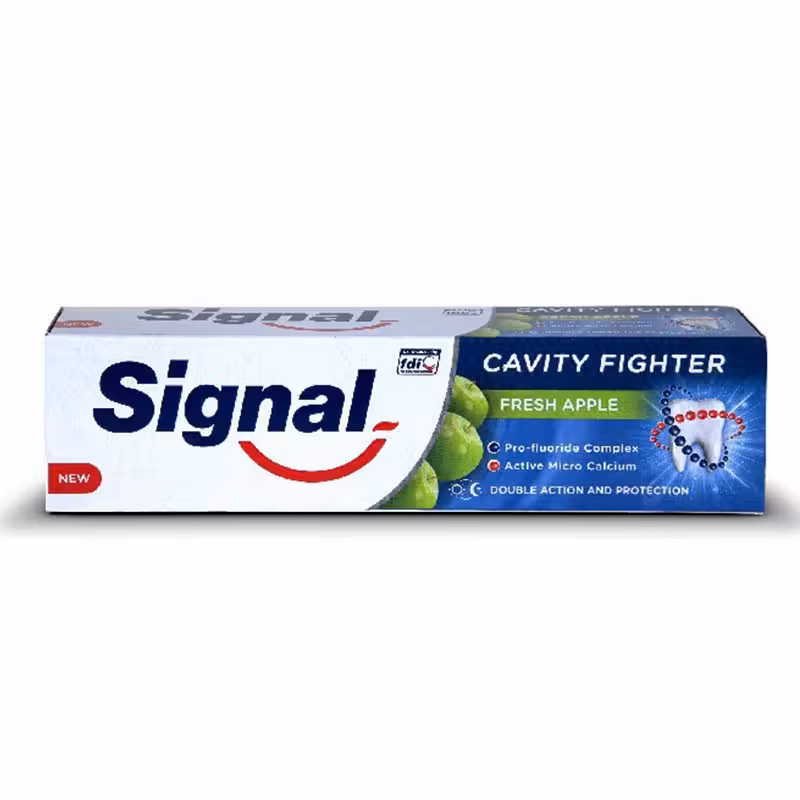 خمیر دندان ضد پوسیدگی با طعم سیب سیگنال 50 میل- Signal