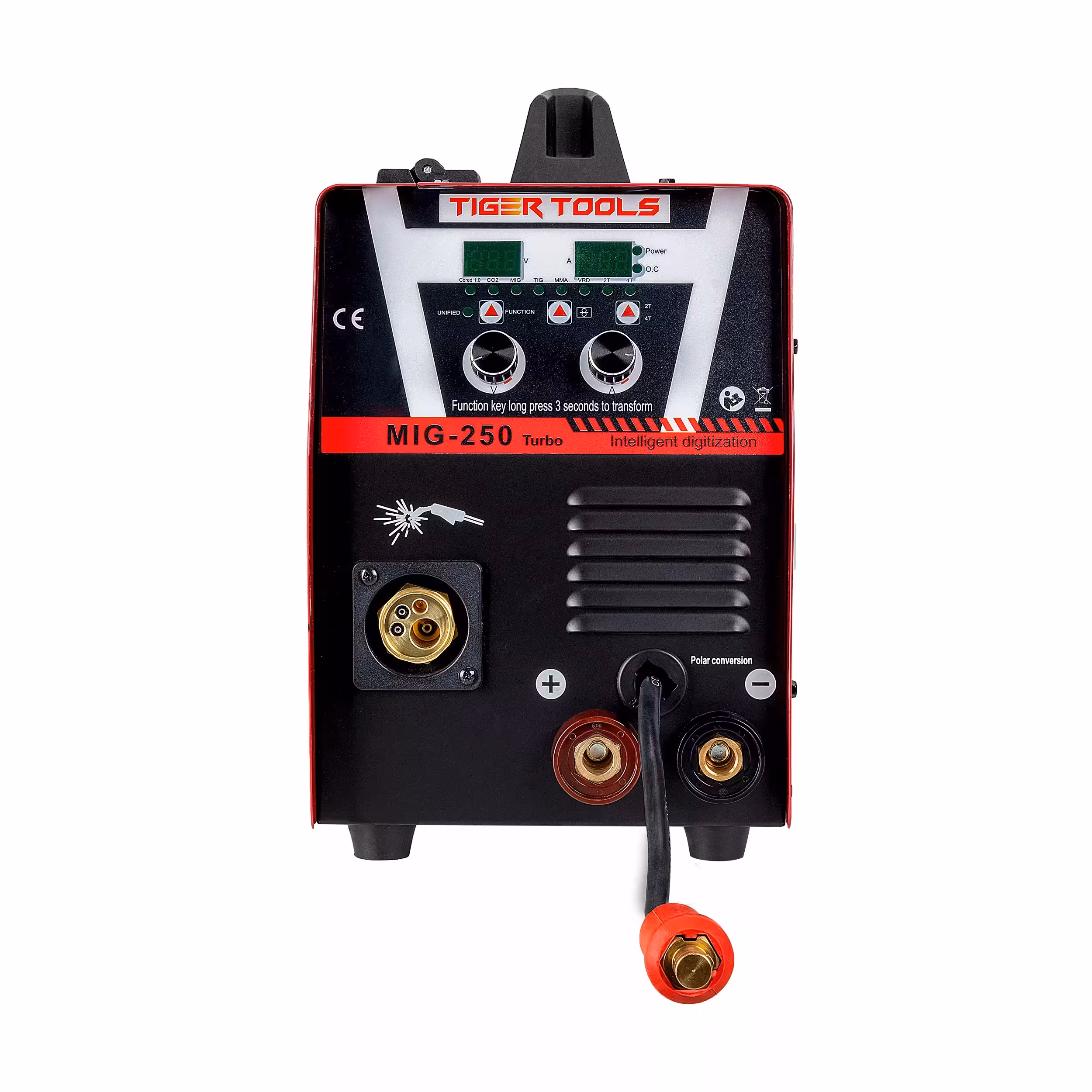 دستگاه جوش 250 آمپر تایگر تولز مدل 250MIG-TIG-MMA-TURBO-Co2