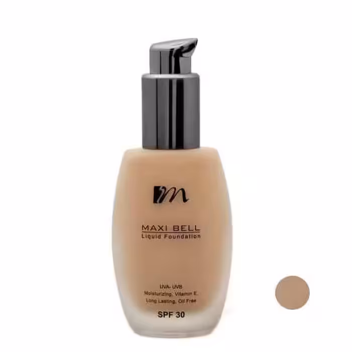 کرم پودر مکسی بل (Maxi Bell) مدل llv شماره 205 حجم 35 میلی لیتر