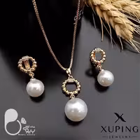 نیم ست مرواریدی ژوپینگ