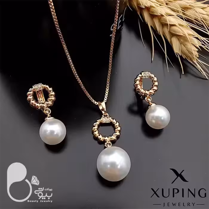 نیم ست مرواریدی ژوپینگ