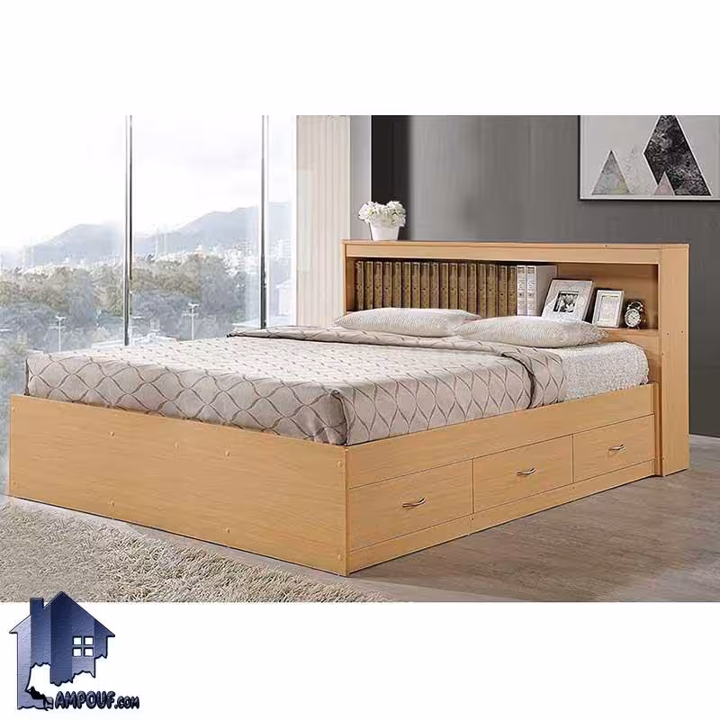 تخت خواب دو نفره DBJ126