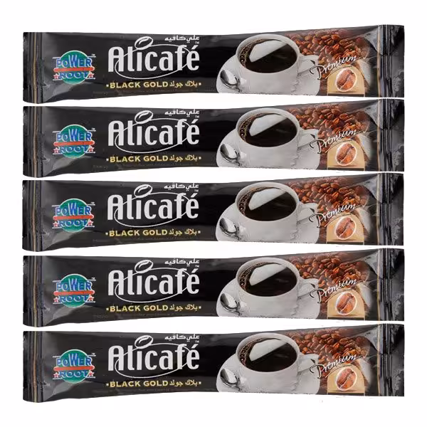 علی کافه گلد اورجینال 5 ساشه ای 