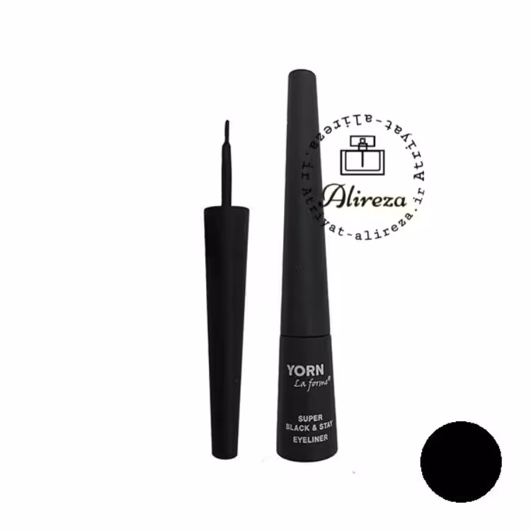 خط چشم مویی یورن مدل Super Black & Stay