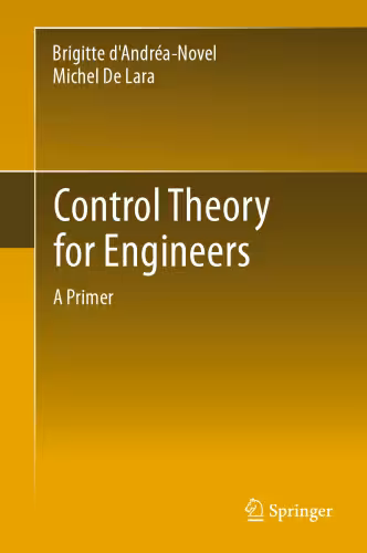 خرید و دانلود نسخه کامل کتاب Control Theory for Engineers: A Primer