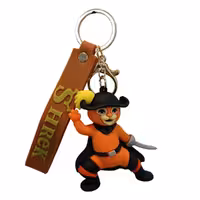 جاکلیدی سیلیکونی گربه چکمه پوش