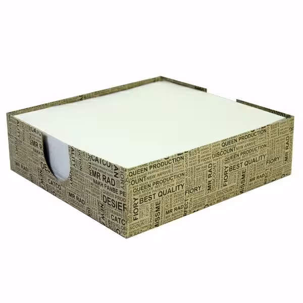 کاغذ یادداشت سفید 10*10 بسته 100 عددی