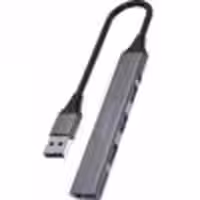 USB هاب 4 در 1 {PB-USBA4H-BK} Porodo