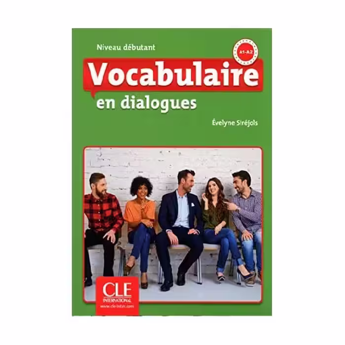 Vocabulaire en dialogues debutant 2eme edition وکبیولر این دیالوگ دبوتانت ویرایش دوم سیاه و سفید