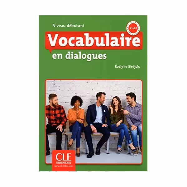 Vocabulaire en dialogues debutant 2eme edition وکبیولر این دیالوگ دبوتانت ویرایش دوم سیاه و سفید