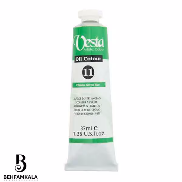 رنگ روغن وستا Chrome Green Hue 11