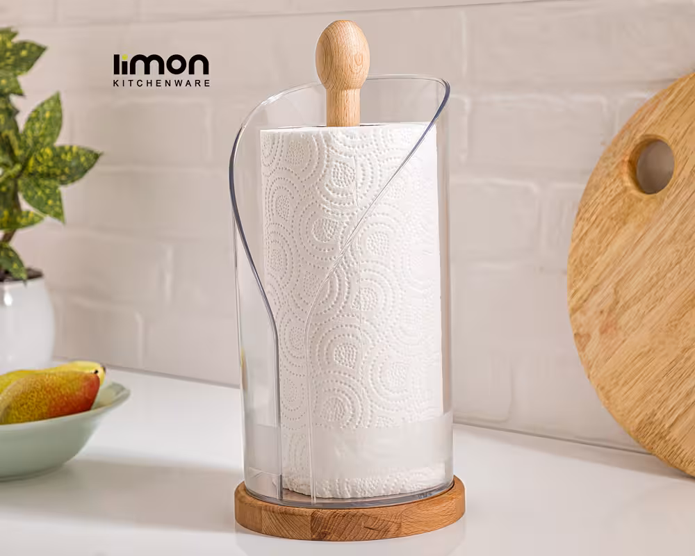 جا دستمال رولی چوبی کد محصول: 225459