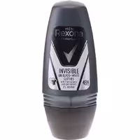 رول ضد تعریق مردانه رکسونا مدل Invisible Black & White حجم 50 میل