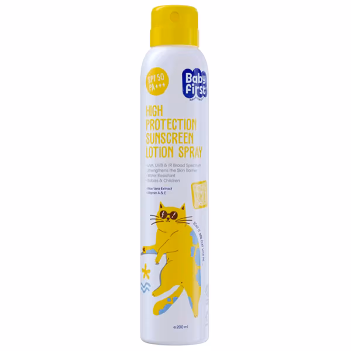 اسپری لوسیون ضد آفتاب SPF50 بیبی فرست