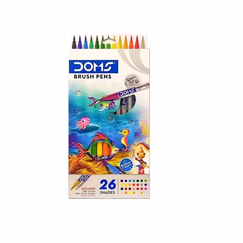 ماژیک دامس مدل BRUSH بسته 26 عددی