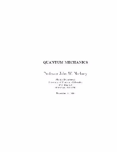خرید و دانلود نسخه کامل کتاب Undergraduate quantum mechanics