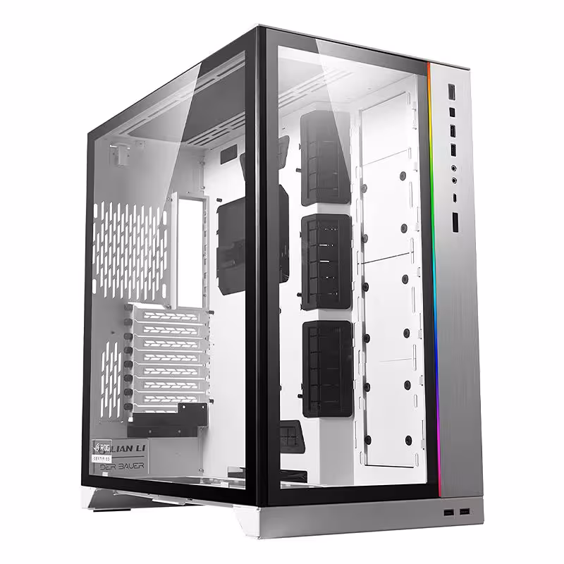 کیس لیان لی O11 Dynamic XL ROG WHITE
