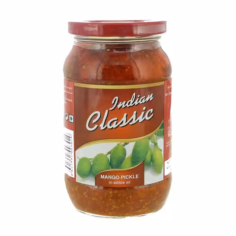 ترشی انبه کلاسیک هندی وزن 400 گرم