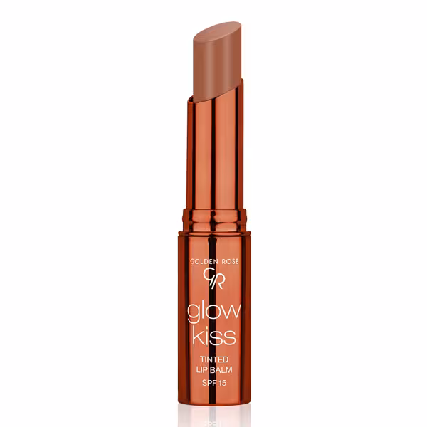 بالم لب تینت گلدن رز مدل Glow Kiss با SPF15 رنگ Choco Cake شماره 06