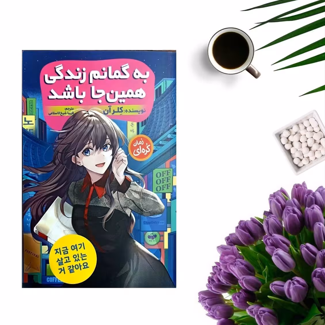 کتاب به گمانم زندگی همین جا باشد اثر کلر آن انتشارات نگاه آشنا