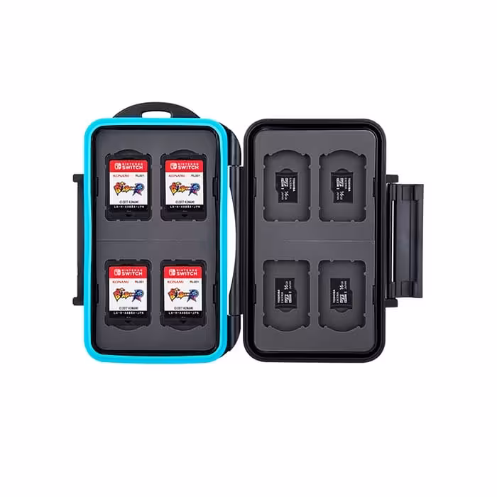 کیس محافظ کارت بازی نینتندو سوییچ جی جی سی مدل MC-NSMSD16 Black