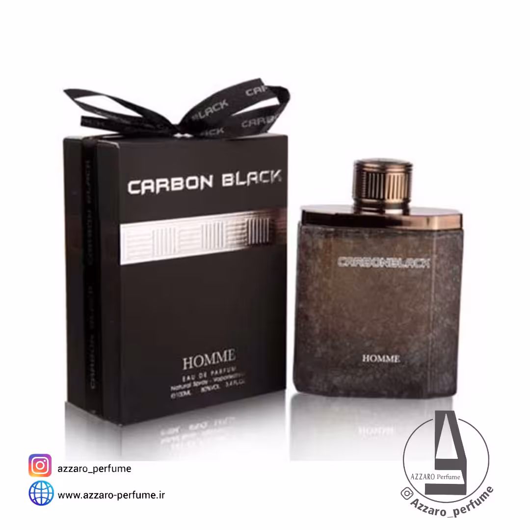 ادکلن مردانه فراگرنس ورد مدل کربن بلک حجم 100 میل